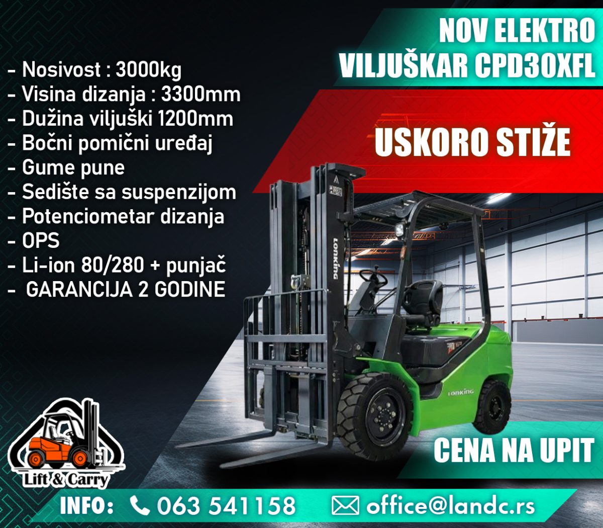 cpd30xfl viljuskar elekricni