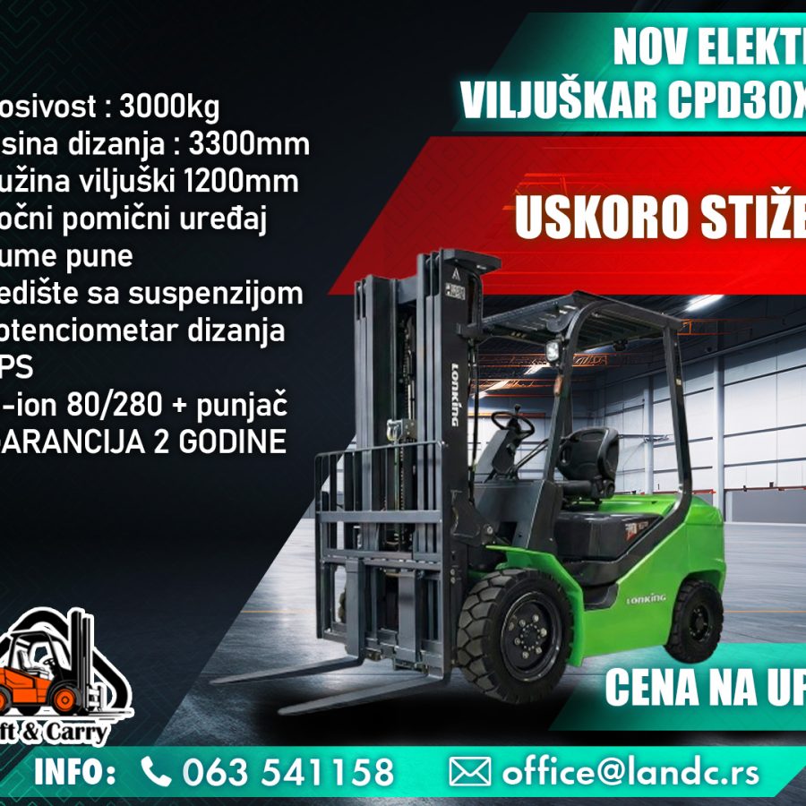 cpd30xfl viljuskar elekricni